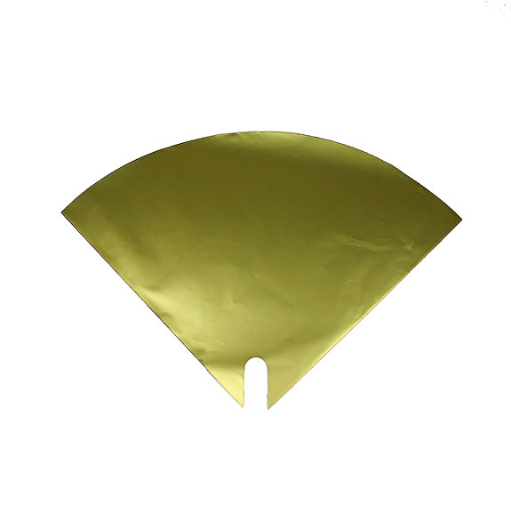 Hoes 40x40cm Angelo mat geel metallic 1000/ds - 1499021 Hoes 40x40cm Angelo mat geel metallic 1000/ds - 1499021