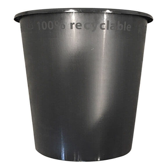 Emmer 10 ltr zwart met tekstrand 3360/pallet - 2411017 Emmer 10 ltr zwart met tekstrand 3360/pallet - 2411017