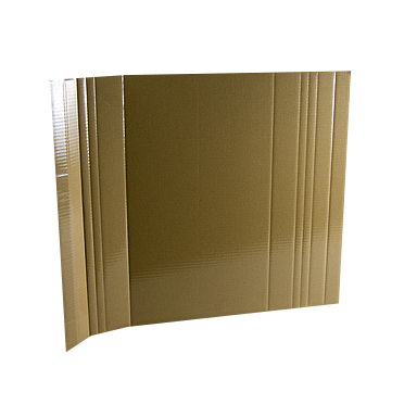 Plaque carton ondulé 66.5x54cm 1200/palette