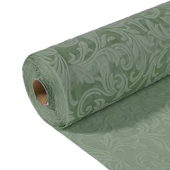Stof Swirl Non Woven 50cmx10mtr misty green 8/ds - 7880346 Stof Swirl Non Woven 50cmx10mtr misty green 8/ds - 7880346