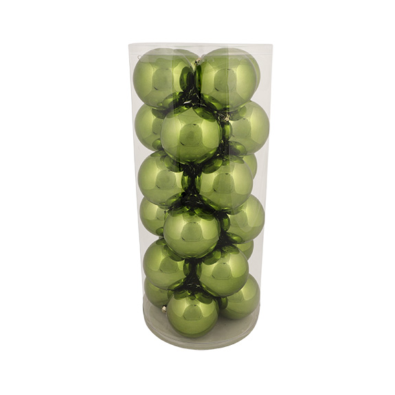 Ball unbreakable D.7cm green-shiny 24/set (192/box) - 80000297 Ball unbreakable D.7cm green-shiny 24/set (192/box) - 80000297