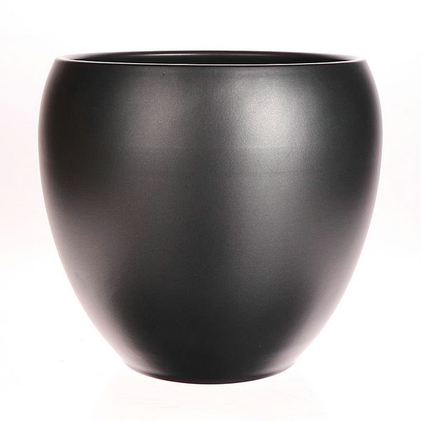 Pot Bowl D.17cm donkergrijs 4/tray - 81174216 Pot Bowl D.17cm donkergrijs 4/tray - 81174216