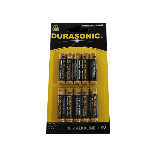 Battery aaa alkaline 10pcs/blister - 81214900 Battery aaa alkaline 10pcs/blister - 81214900