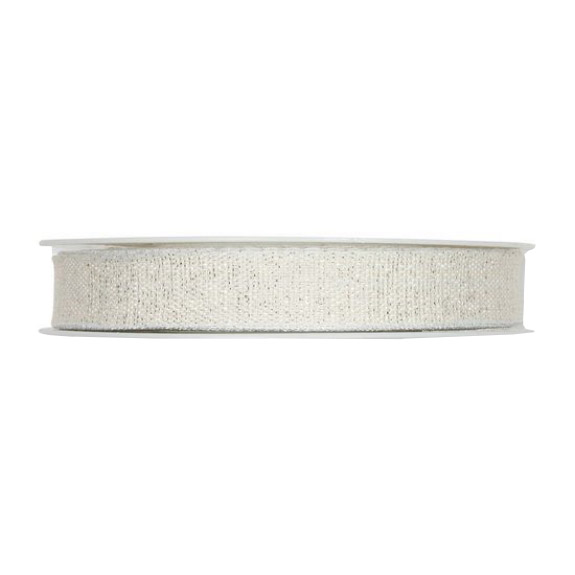 Lint lurex 15mmx20mtr wit/zilver (11) - 81227705 Lint lurex 15mmx20mtr wit/zilver (11) - 81227705