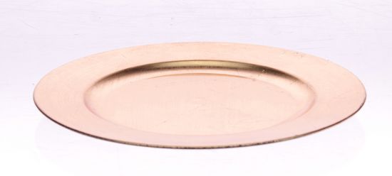 Bord rond 25x25x2cm goud - 81247236 Bord rond 25x25x2cm goud - 81247236