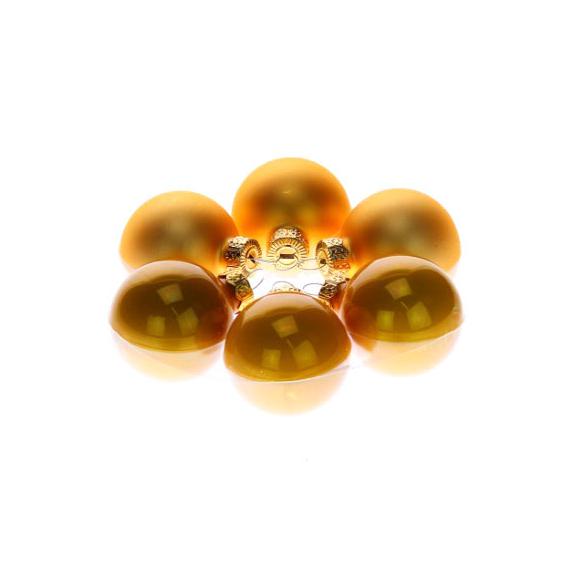 Kerstbal 60mm saffron Combi 30st - 81256920 Kerstbal 60mm saffron Combi 30st - 81256920