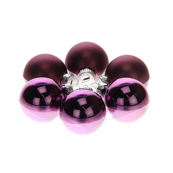 Kerstbal 40mm vintage grape combi 30st - 81267198 Kerstbal 40mm vintage grape combi 30st - 81267198
