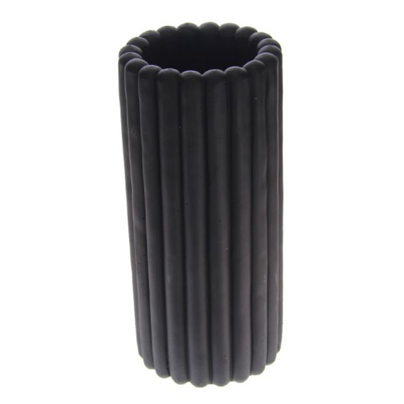 Vase Borgloon D.18,5/H.40,5cm black - 81273575 Vase Borgloon D.18,5/H.40,5cm black - 81273575