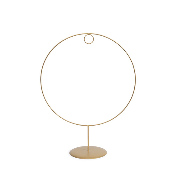 Ring op voet H.41cm goud 16/doos - 81273766 Ring op voet H.41cm goud 16/doos - 81273766