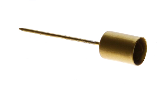 Bougeoir sur broche H.12cm doré 12/lot - 81274696 Bougeoir sur broche H.12cm doré 12/lot - 81274696