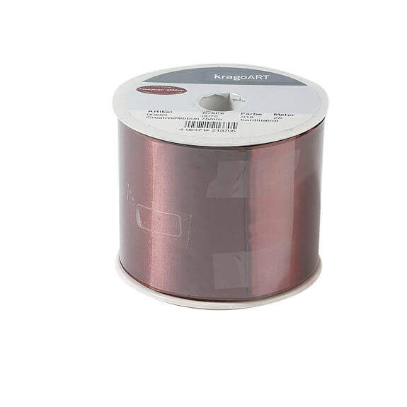 Lint Creative Ribbon De Luxe 75mmx25mtr kardinaalrood - 9802482 Lint Creative Ribbon De Luxe 75mmx25mtr kardinaalrood - 9802482